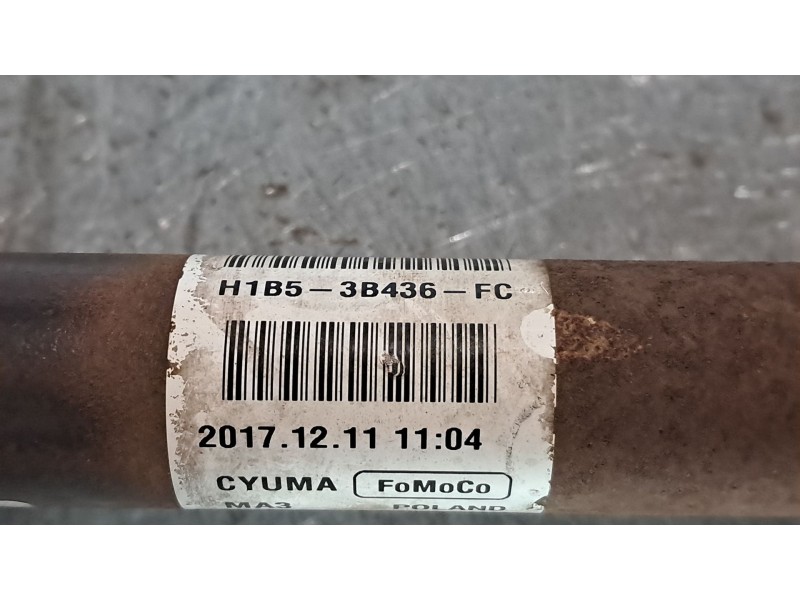 Recambio de transmision delantera derecha para ford fiesta (ce1)  | 0.17 - ...  | 0.17 - ... referencia OEM IAM   