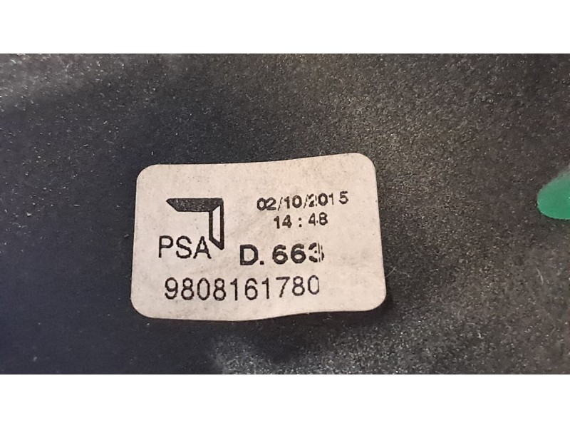 Recambio de palanca cambio para citroen c4 cactus feel referencia OEM IAM 9808161780  