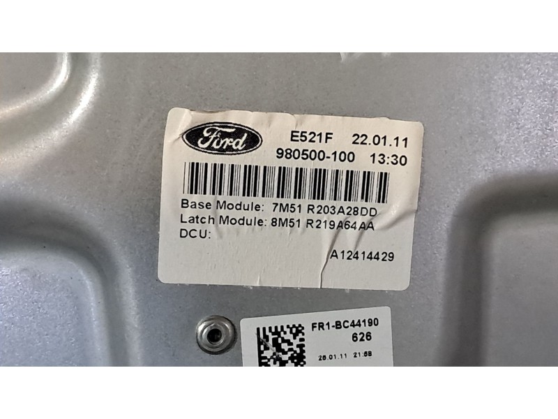 Recambio de elevalunas delantero derecho para ford kuga (cbv)  | 0.08 - ...  | 0.08 - ... referencia OEM IAM   