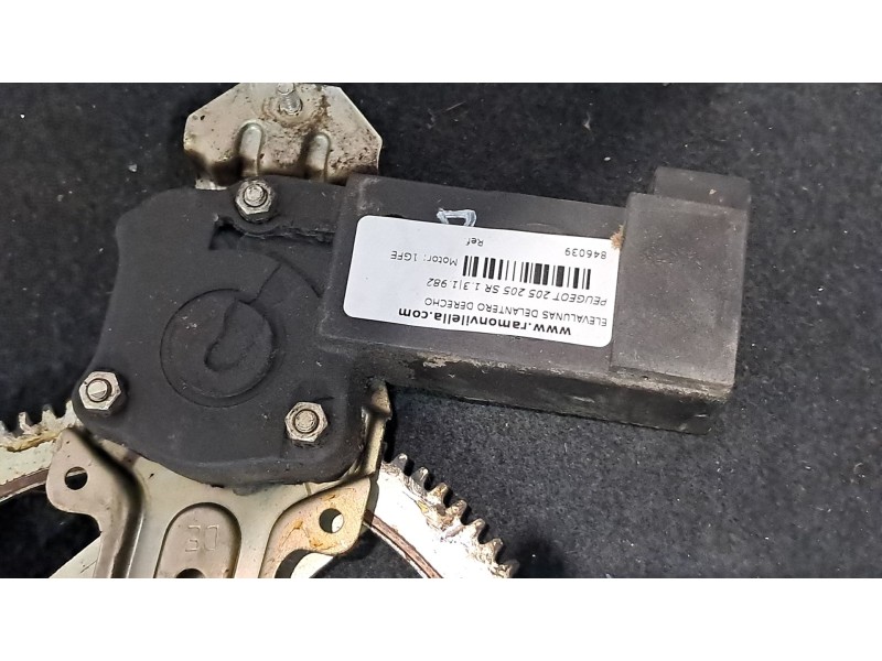 Recambio de elevalunas delantero derecho para peugeot 205 205 sr 1.3 referencia OEM IAM   