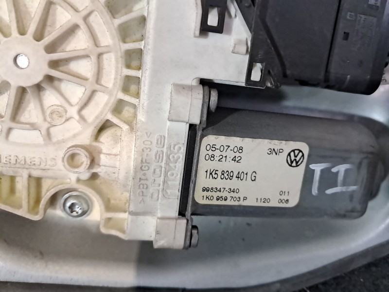 Recambio de elevalunas trasero izquierdo para volkswagen jetta (1k2)  | 0.05 - ...  | 0.05 - ... referencia OEM IAM   