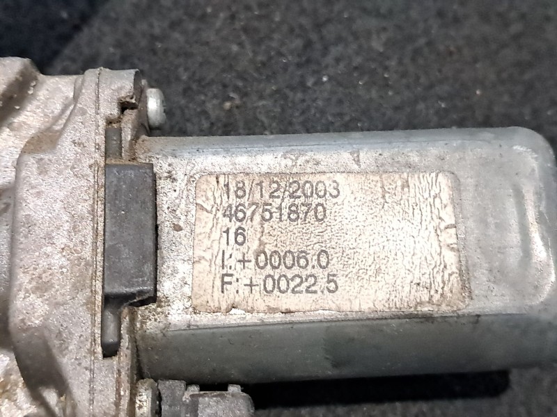 Recambio de elevalunas delantero derecho para alfa romeo 147 (190) 1.6 16v cat referencia OEM IAM   