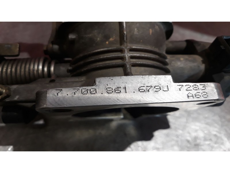 Recambio de caja mariposa para renault megane scenic alize 1.6e referencia OEM IAM 7700861679J   Recambio de caja mariposa para renault megane scenic alize 1.6e referencia OEM IAM 7700861679J