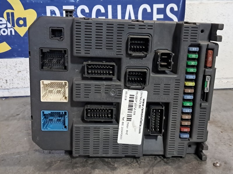 Recambio de centralita bsi para peugeot 207 1.4 hdi referencia OEM IAM BSI 2004P0600  