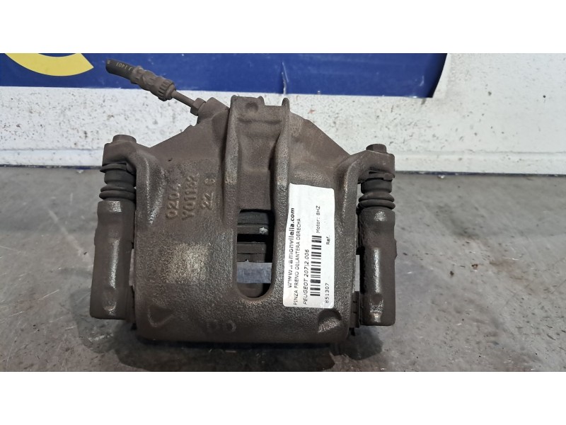 Recambio de pinza freno delantera derecha para peugeot 207 1.4 hdi referencia OEM IAM   