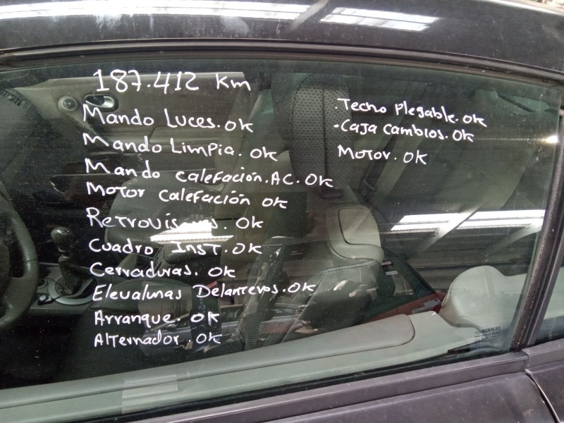 renault megane ii coupe/cabrio 1.9 dci diesel | 0.03 - ... del año 2004