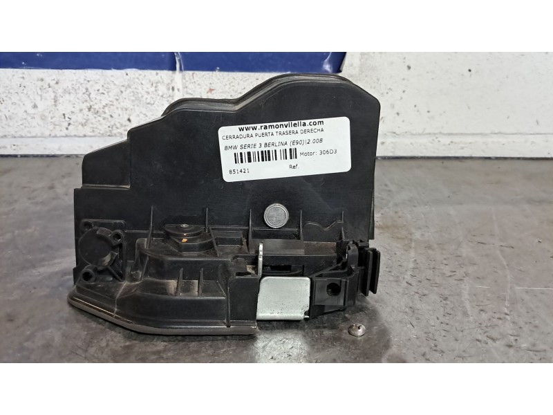 Recambio de cerradura puerta trasera derecha para bmw serie 3 berlina (e90) 330d referencia OEM IAM   