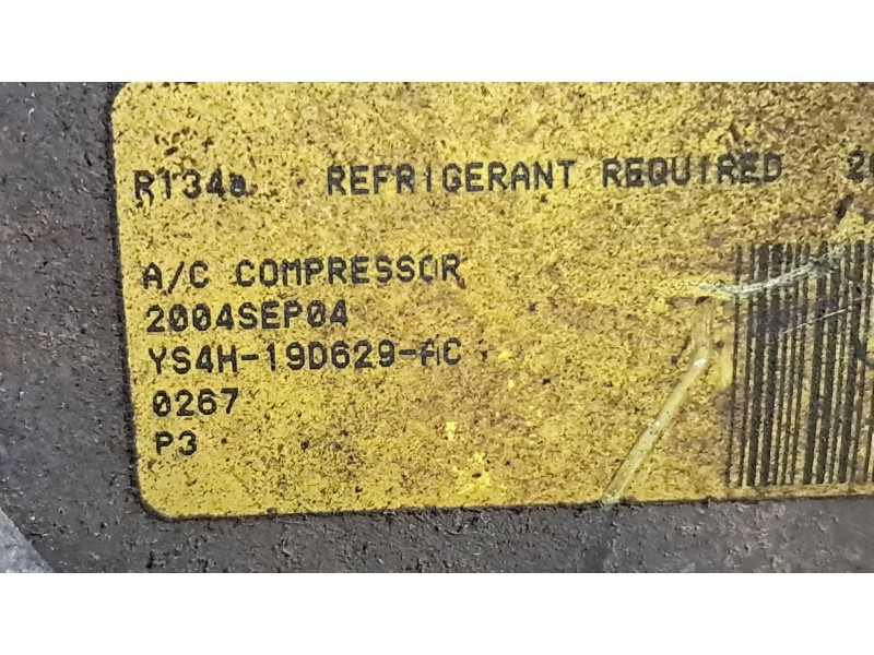 Recambio de compresor aire acondicionado para ford fiesta (cbk) ghia referencia OEM IAM   