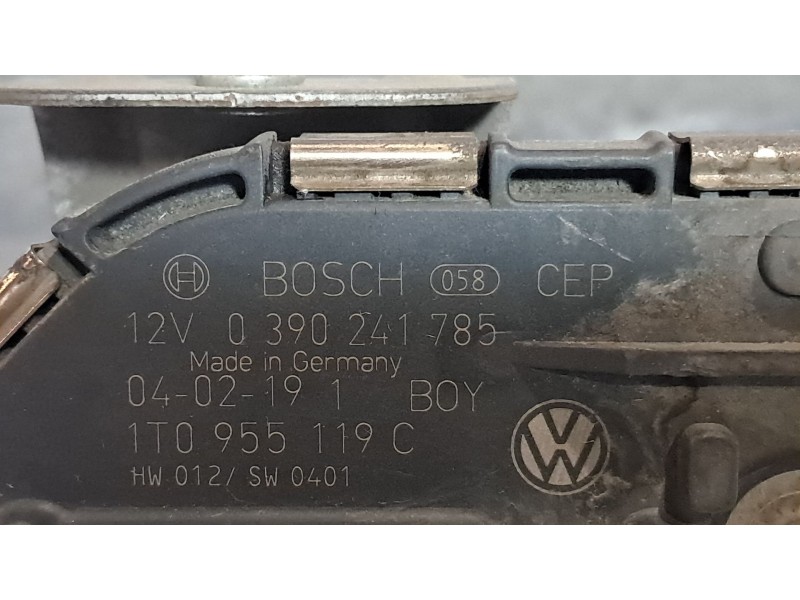 Recambio de motor limpia delantero para volkswagen touran (1t1) 1.6 16v fsi referencia OEM IAM IZQUIERDO  
