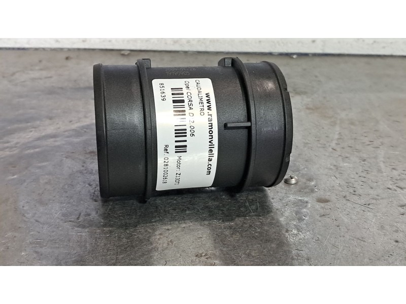 Recambio de caudalimetro para opel corsa d cmon referencia OEM IAM 0281002618 55350048 19190905