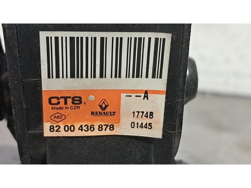 Recambio de potenciometro pedal para renault kangoo furgón compact professional referencia OEM IAM 8200436878  
