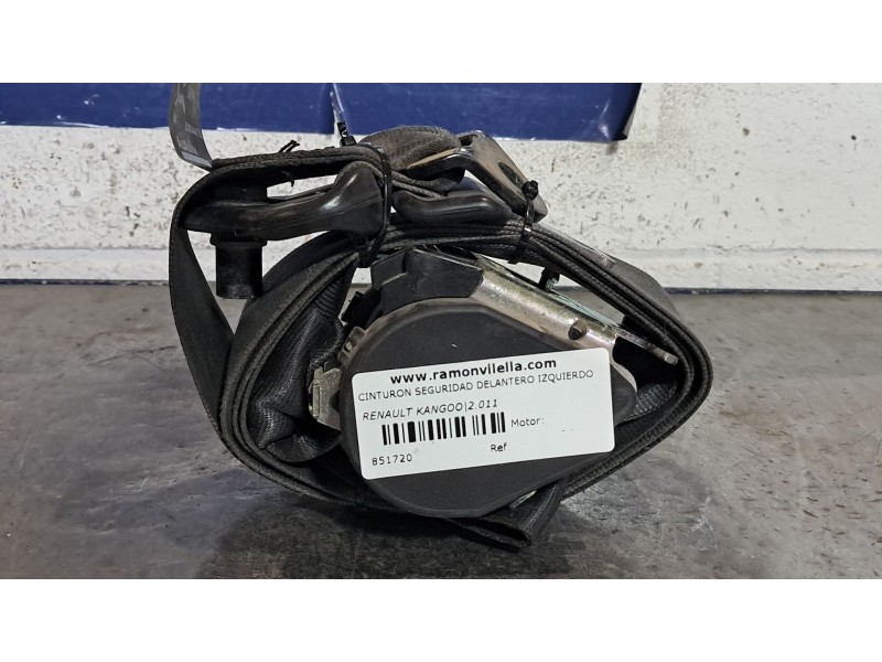 Recambio de cinturon seguridad delantero izquierdo para renault kangoo furgón compact professional referencia OEM IAM   