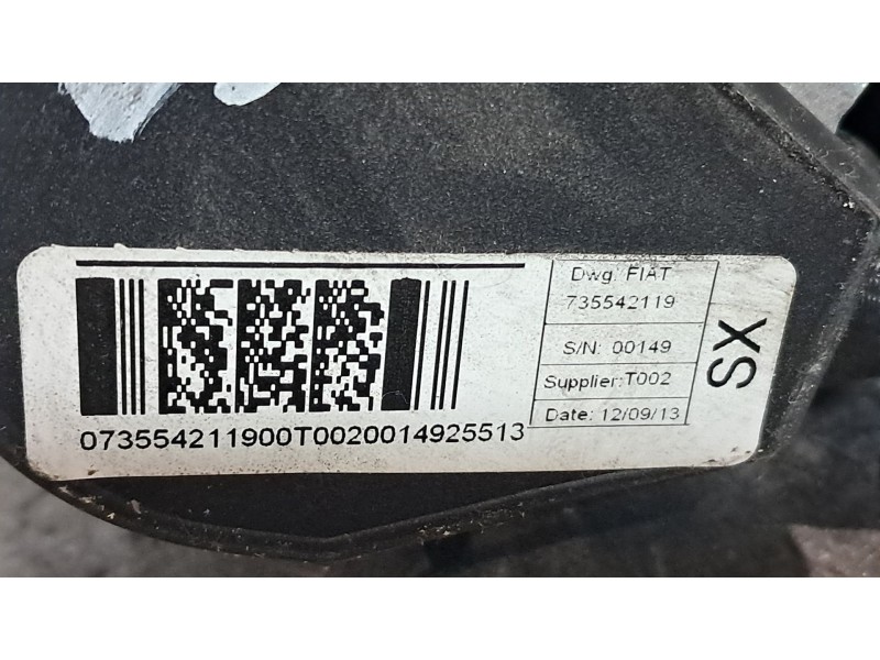 Recambio de cinturon seguridad delantero izquierdo para citroen nemo attraction referencia OEM IAM 735542119  