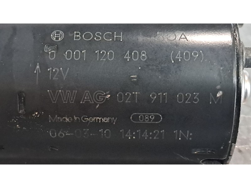 Recambio de motor arranque para seat leon (1p1)  | 0.05 - ...  | 0.05 - ... referencia OEM IAM 0001120408 021911023M 