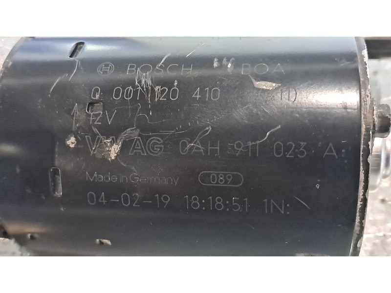 Recambio de motor arranque para volkswagen touran (1t1) 1.6 16v fsi referencia OEM IAM 0001120410  