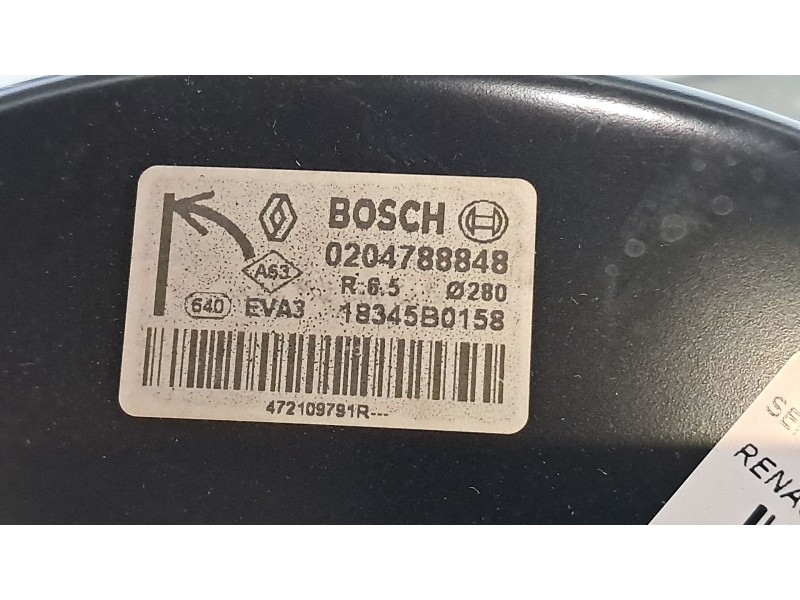 Recambio de servofreno para renault kangoo furgón compact professional referencia OEM IAM 0204788848  