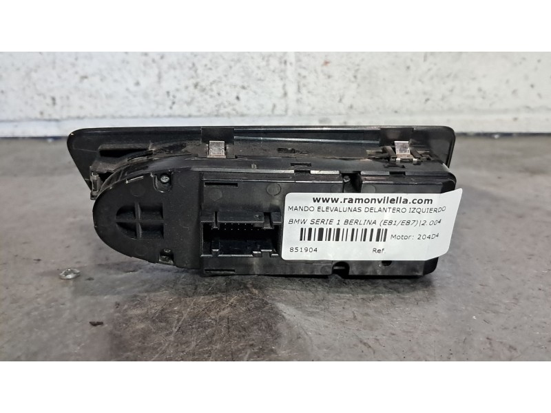 Recambio de mando elevalunas delantero izquierdo para bmw serie 1 berlina (e81/e87) 120d referencia OEM IAM   