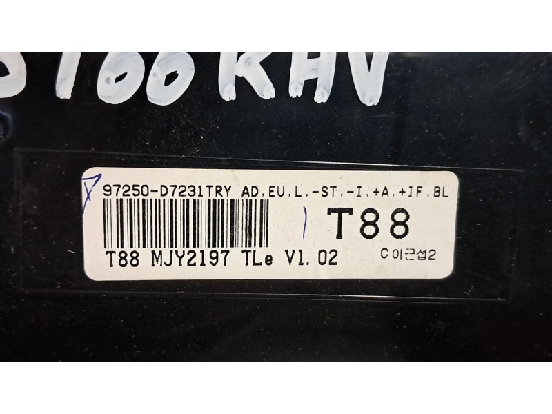 Recambio de mando climatizador para hyundai tucson  | 0.15 - ...  | 0.15 - ... referencia OEM IAM 97250D7231  