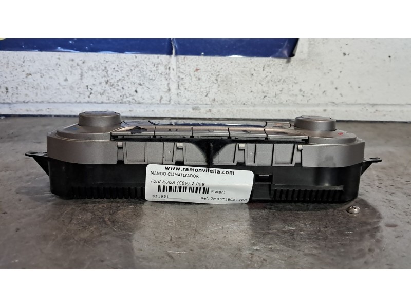 Recambio de mando climatizador para ford kuga (cbv) titanium referencia OEM IAM 7M05T18C612CD W4KB48992 