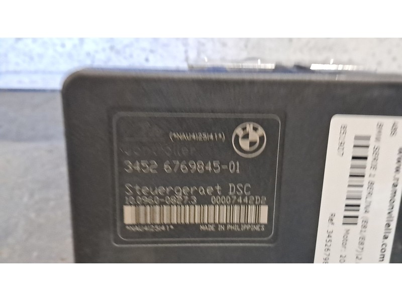 Recambio de abs para bmw serie 1 berlina (e81/e87) 120d referencia OEM IAM 345267984501  