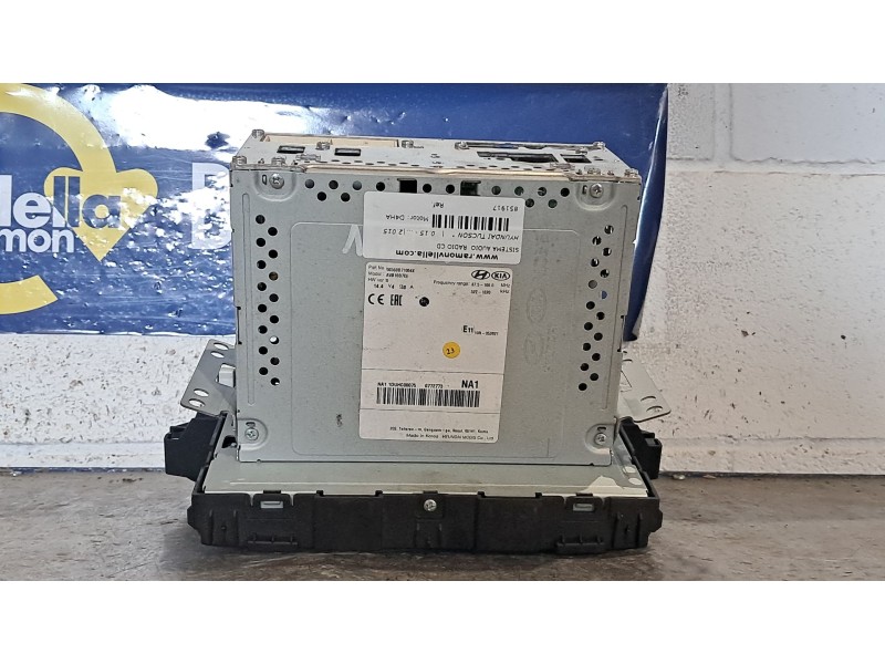 Recambio de sistema audio radio cd para hyundai tucson  | 0.15 - ...  | 0.15 - ... referencia OEM IAM   