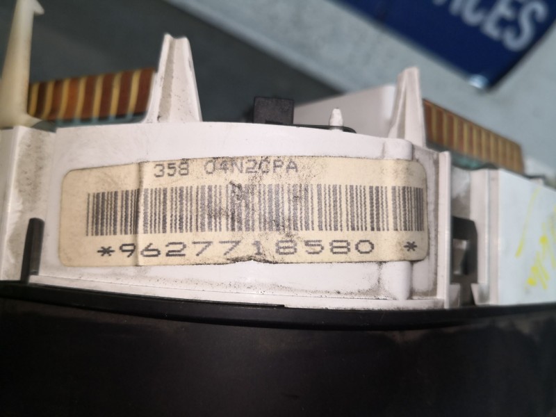 Recambio de cuadro instrumentos para peugeot 306 (7b, n3, n5) 1.9 d referencia OEM IAM 9627718580 09033589904 