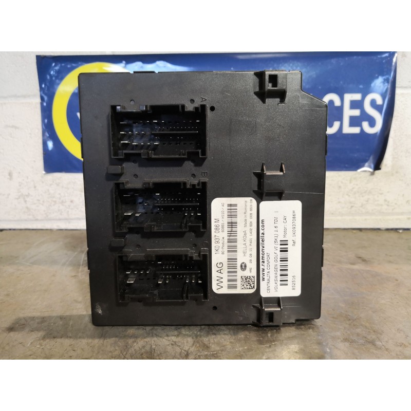 Recambio de centralita confort para volkswagen golf vi (5k1) 1.6 tdi | 0.08 - ... 1.6 tdi | 0.08 - ... referencia OEM IAM 1K0937