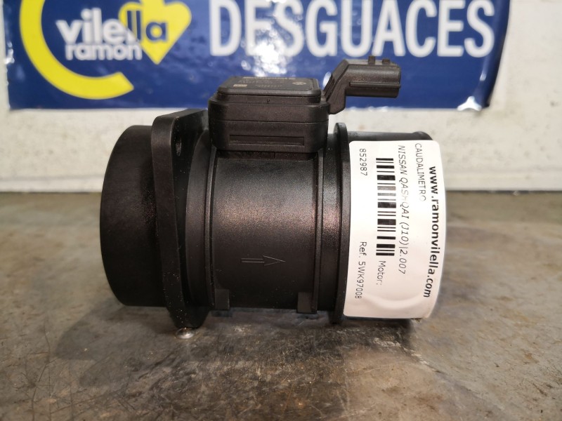 Recambio de caudalimetro para nissan qashqai (j10) acenta referencia OEM IAM 5WK97008  