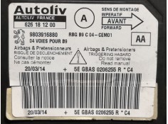 Recambio de centralita airbag para citroen berlingo first 1.6 hdi 75 x referencia OEM IAM 9803916880 626181200  2