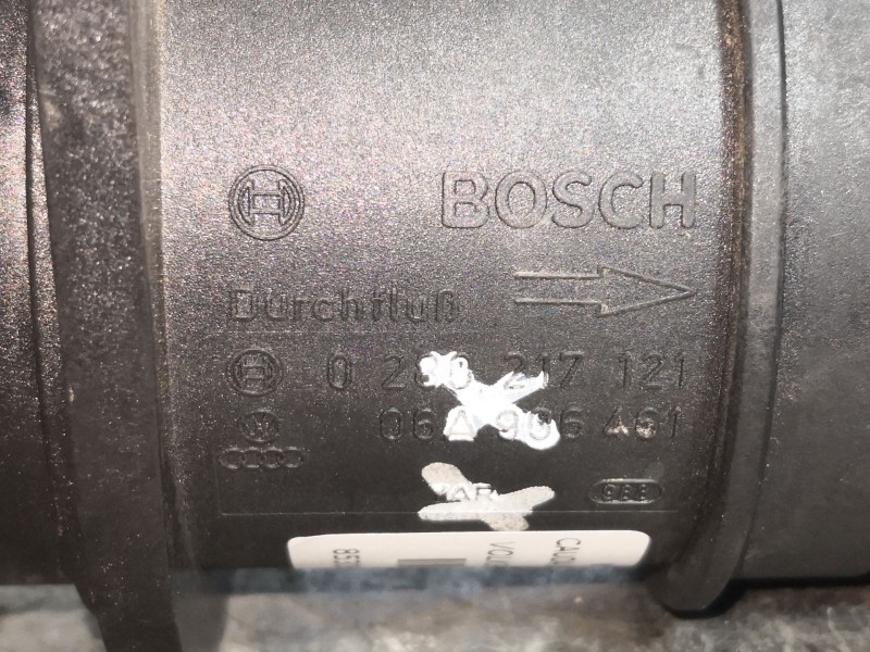 Recambio de caudalimetro para volkswagen golf iv berlina (1j1) 1.9 tdi referencia OEM IAM 0280217121  
