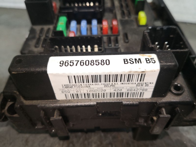 Recambio de centralita bsm para peugeot 307 (s1) 1.4 hdi referencia OEM IAM 9657608580 BSM B5 