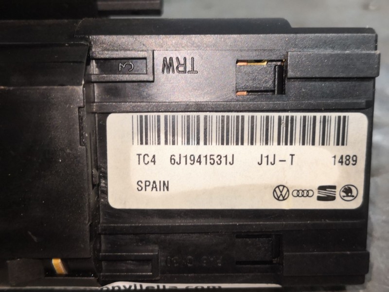 Recambio de mando luces para seat ibiza (6j5) sport referencia OEM IAM 6J1941531J  