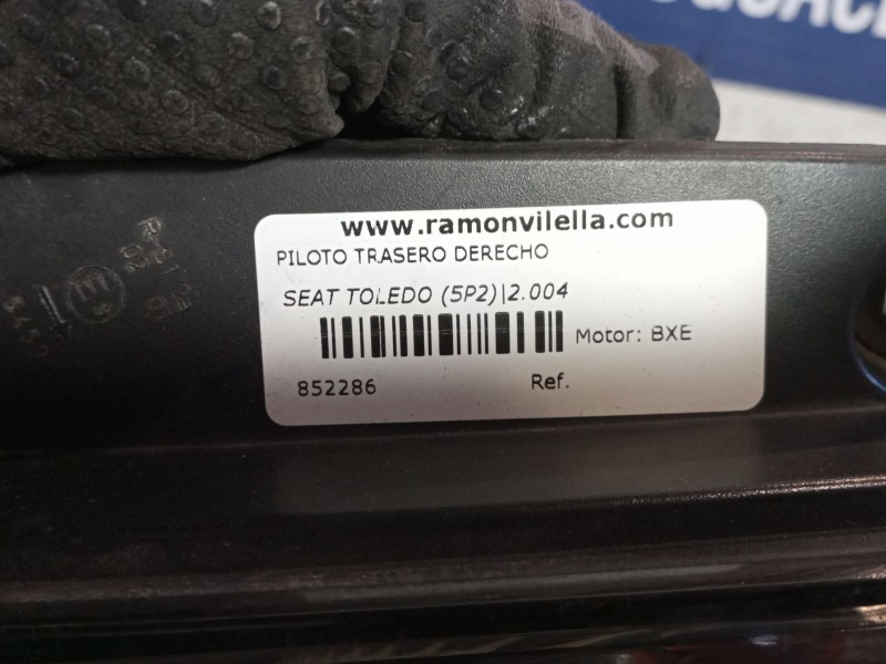 Recambio de piloto trasero derecho para seat toledo (5p2) 1.9 tdi referencia OEM IAM   