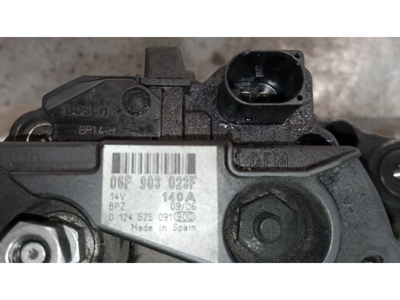 Recambio de alternador para volkswagen golf v berlina (1k1) 2.0 tdi referencia OEM IAM   