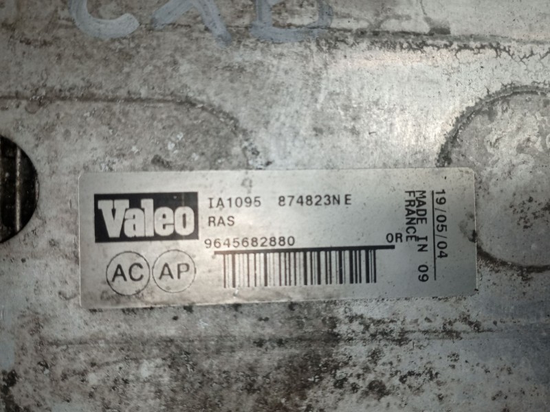 Recambio de intercooler para peugeot 407 2.0 16v hdi cat (rhr / dw10bted4) referencia OEM IAM IA1095  