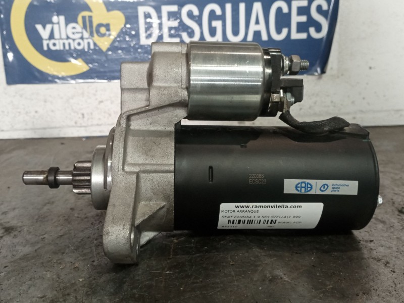 Recambio de motor arranque para seat cordoba 1.9 sdi stella referencia OEM IAM   