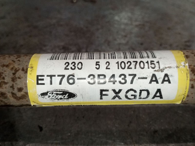 Recambio de transmision delantera izquierda para ford transit courier  | 0.13 - ...  | 0.13 - ... referencia OEM IAM ET763B437AA