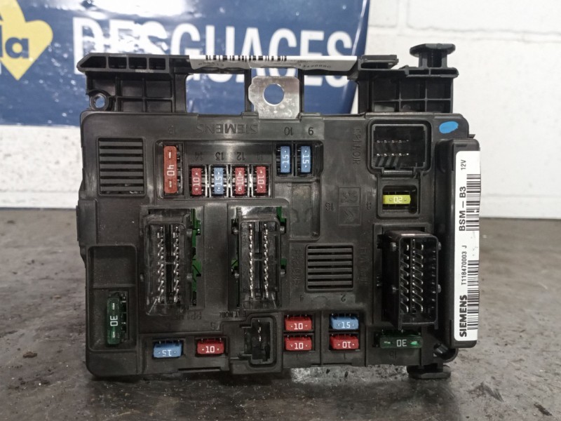 Recambio de centralita bsm para citroen c2 1.4 referencia OEM IAM 9643498880 BSM B3 T118470003J