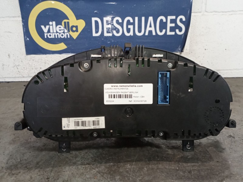 Recambio de cuadro instrumentos para volkswagen passat berlina (3c2) 2.0 tdi referencia OEM IAM 3C0920872B  