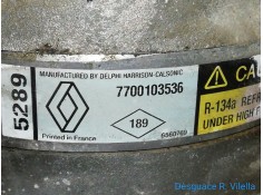 Recambio de compresor aire acondicio. para renault megane i fase 2 classic (la..) 1.6 16v rt | 03.99 - ... 1.6 16v rt | 03.99 -  2