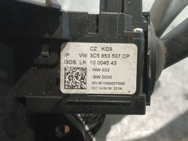 Recambio de mando intermitentes para volkswagen passat berlina (3c2) 2.0 tdi referencia OEM IAM 3C5953507CP 3C5953513AF 