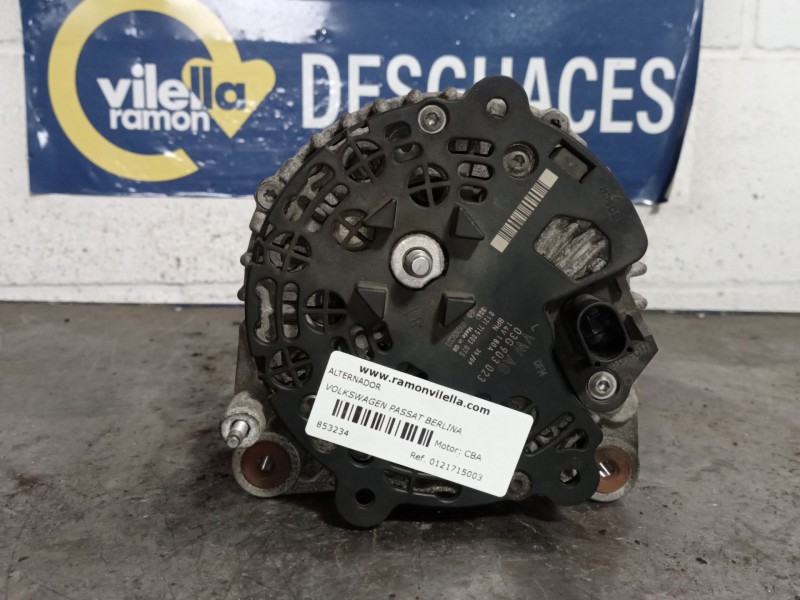 Recambio de alternador para volkswagen passat berlina (3c2) 2.0 tdi referencia OEM IAM 0121715003 036903023 