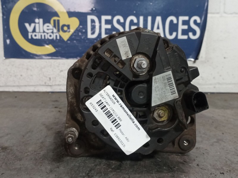Recambio de alternador para seat leon (1m1) 1.9 tdi referencia OEM IAM 038903023L 0124325001 14V / 90A
