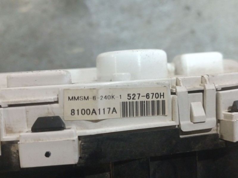 Recambio de cuadro instrumentos para citroen c-crosser  | 0.07 - ...  | 0.07 - ... referencia OEM IAM 8100A117A  