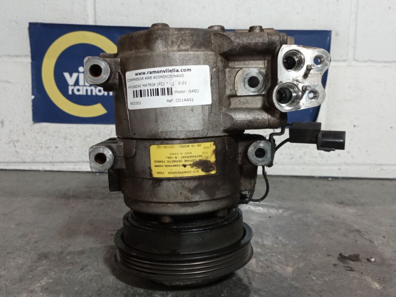 Recambio de compresor aire acondicionado para hyundai matrix (fc)  | 0.01 - ...  | 0.01 - ... referencia OEM IAM CD1AA02  