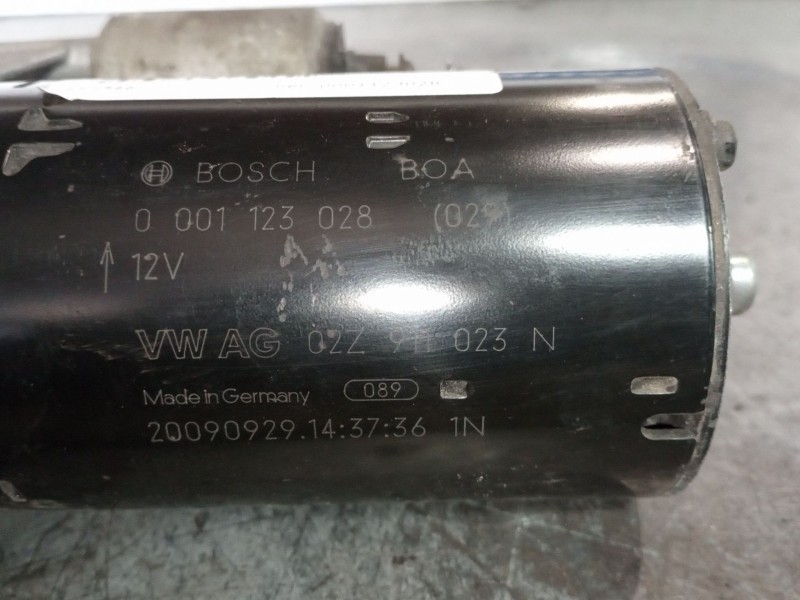 Recambio de motor arranque para volkswagen polo (6r1) advance referencia OEM IAM 0001123028  