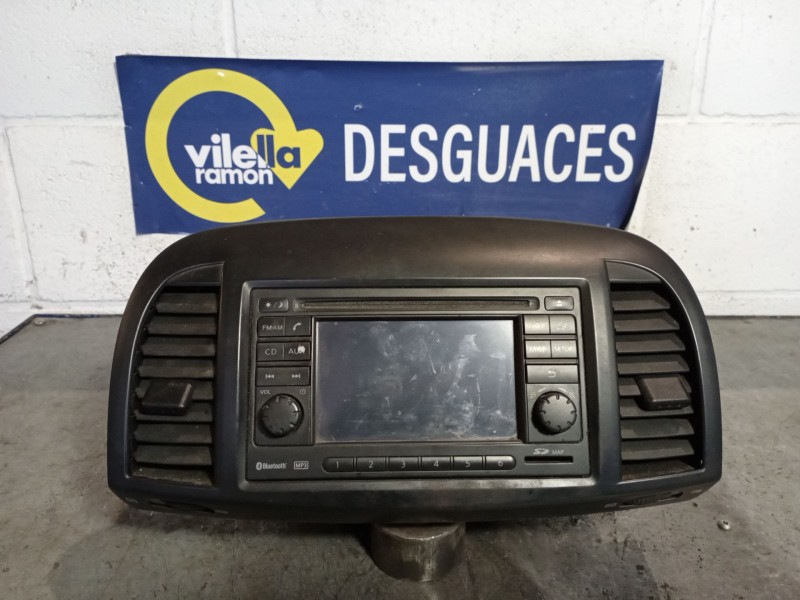 Recambio de sistema audio radio cd para nissan micra (k12e) 25 aniversario referencia OEM IAM 25915BH10D  