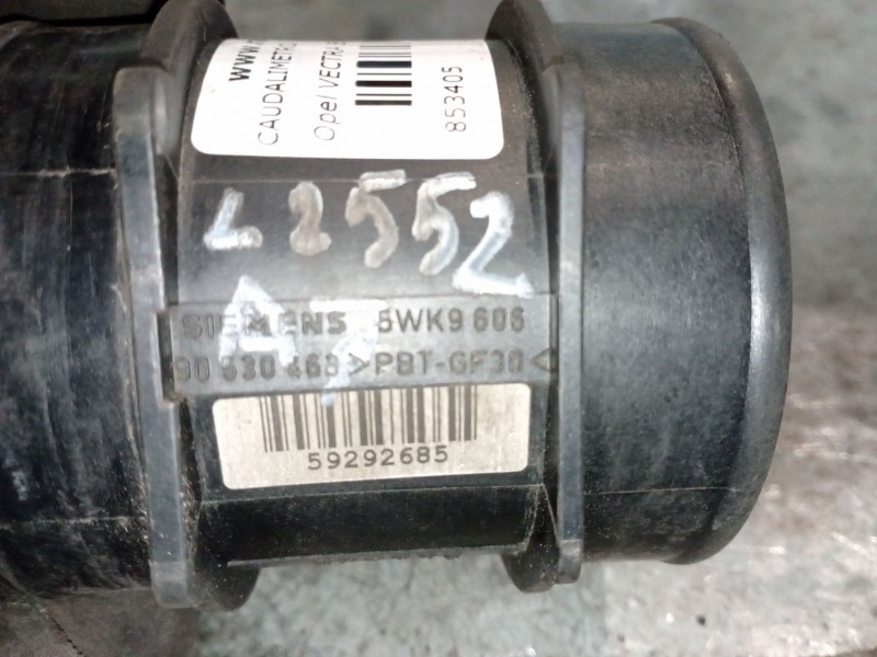 Recambio de caudalimetro para opel vectra b fastback (38_) 1.8 i 16v referencia OEM IAM 5WK9606  