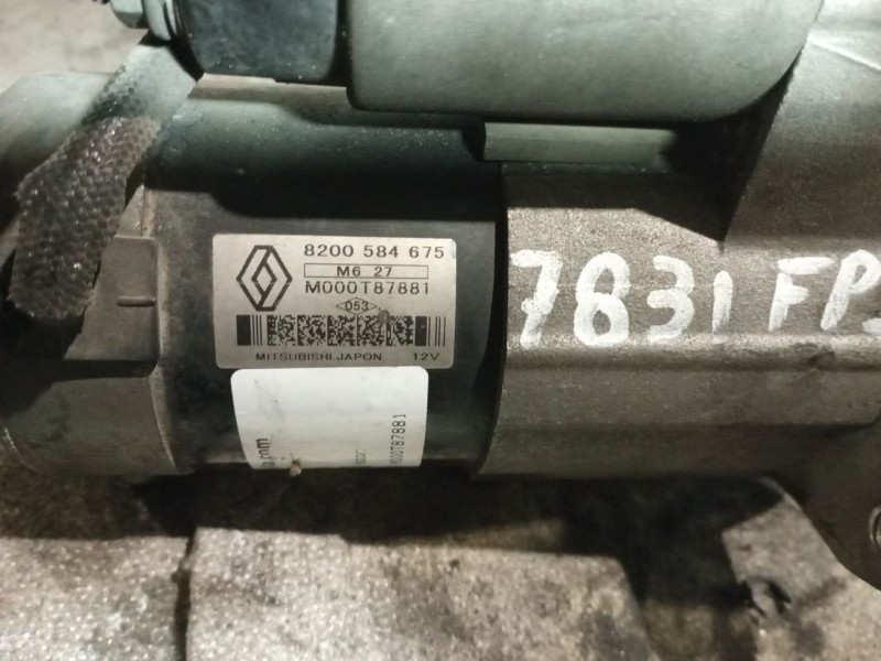 Recambio de motor arranque para renault scenic ii 1.5 dci diesel referencia OEM IAM M000T87881  