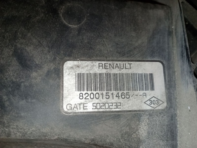 Recambio de electroventilador para renault scenic ii 1.9 dci diesel referencia OEM IAM 8200151465A  